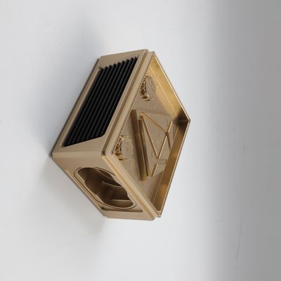 O CNC feito sob encomenda preciso parte as peças fazendo à máquina da criação de protótipos rápida de bronze