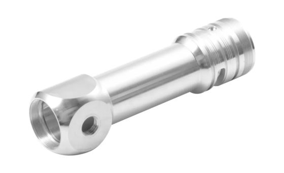 Peças fazendo à máquina do CNC da elevada precisão de prata que anodizam as peças de trituração de gerencio do CNC