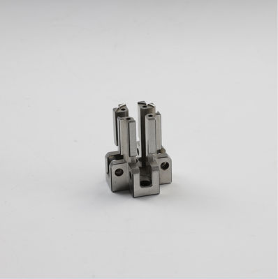 As peças de gerencio do CNC do hardware limparam com jato de areia o componente girado CNC anodizado