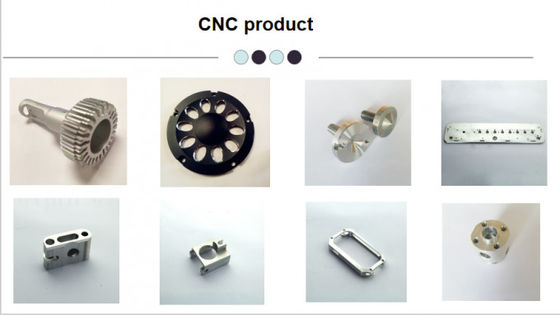 A fabricação de chapa metálica do CNC da dureza anodizou as peças de metal fazendo à máquina do CNC