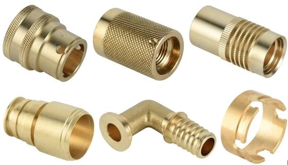 Da precisão de bronze das peças do CNC do hardware fortalecer fazendo à máquina de bronze feito sob encomenda de gerencio do CNC