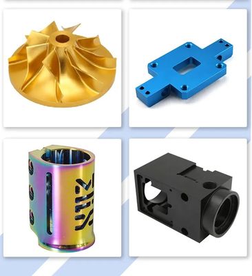 As peças de gerencio de trituração fazendo à máquina feitas sob encomenda do CNC colorem o revestimento de anodização