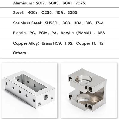 Personalizado dê forma às peças fazendo à máquina do CNC com revestimento OEM/ODM da superfície de chapeamento
