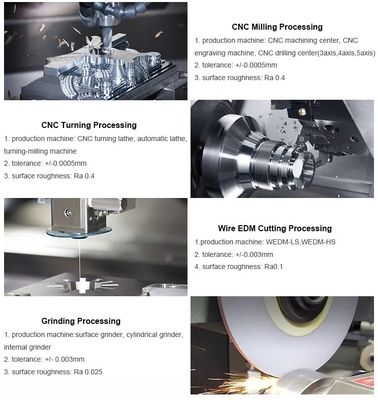 Peças de alumínio de lustro de anodização do CNC do chapeamento para o empacotamento automotivo