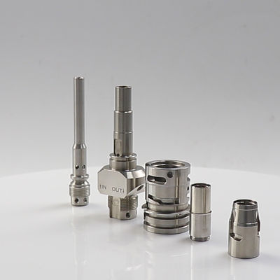 Peças fazendo à máquina do CNC da elevada precisão de prata que anodizam as peças de trituração de gerencio do CNC