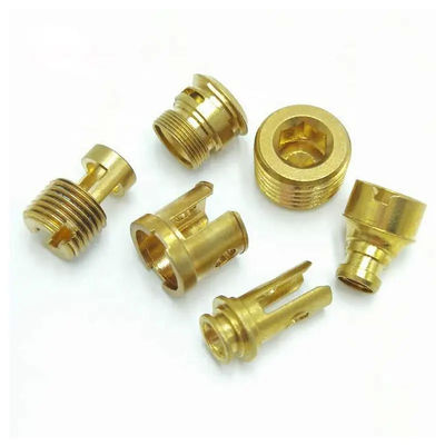 Costume de bronze fazendo à máquina durável das peças do CNC de múltiplos propósitos para industrial
