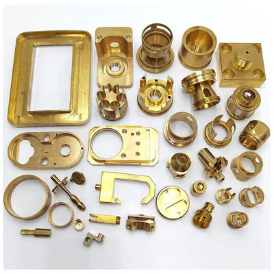 Costume de bronze fazendo à máquina durável das peças do CNC de múltiplos propósitos para industrial