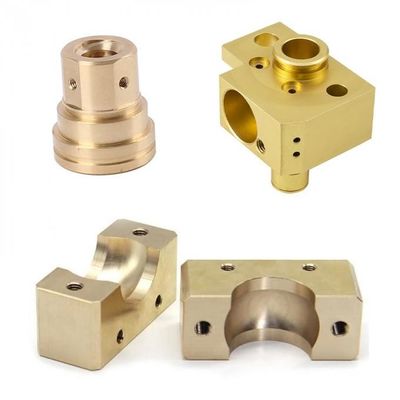 Costume de bronze fazendo à máquina durável das peças do CNC de múltiplos propósitos para industrial