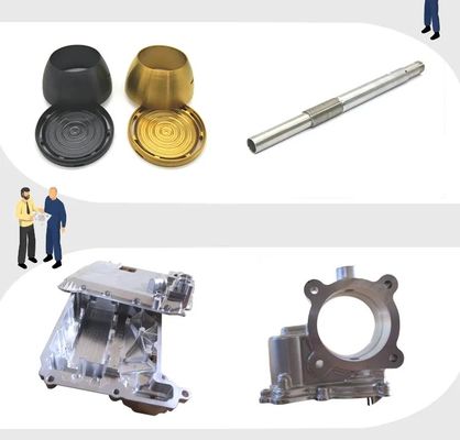 Serviços fazendo à máquina do CNC do protótipo da precisão que gerenciem componentes